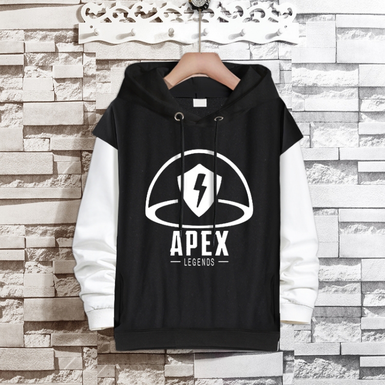 Apex legends Anime fake two-piece thick hooded sweater from S to 3XL