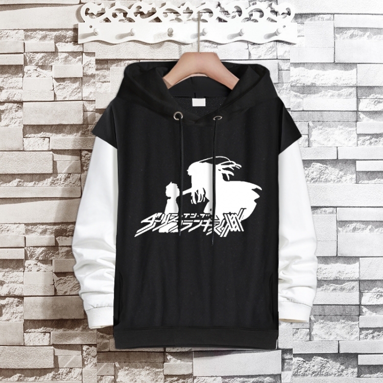 DARLING in the FRANXX  Anime fake two-piece thick hooded sweater from S to 3XL