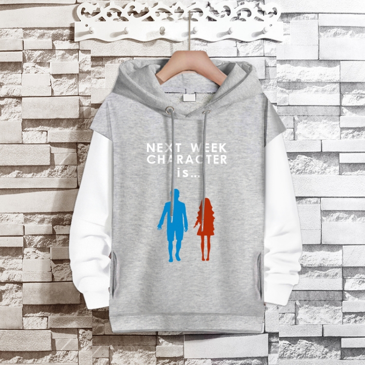 DARLING in the FRANXX  Anime fake two-piece thick hooded sweater from S to 3XL