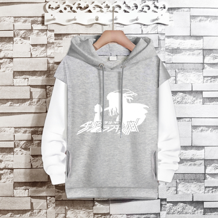 DARLING in the FRANXX  Anime fake two-piece thick hooded sweater from S to 3XL