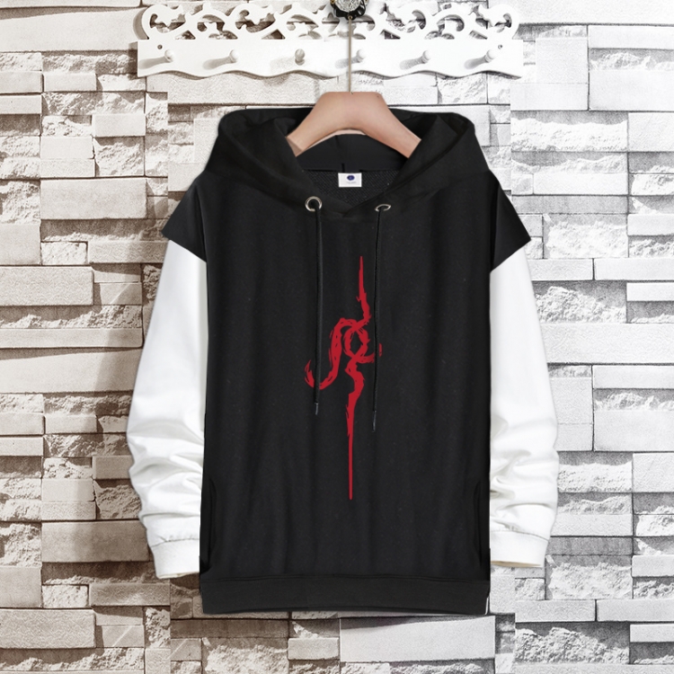 Dangan-Ronpa Anime fake two-piece thick hooded sweater from S to 3XL