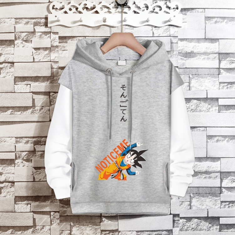 DRAGON BALL Anime fake two-piece thick hooded sweater from S to 3XL