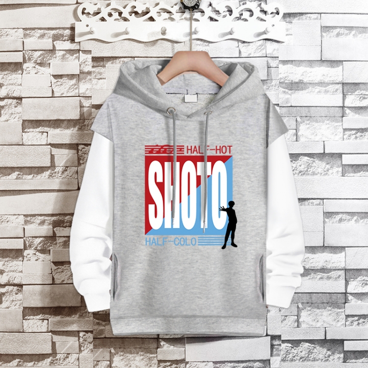 My Hero Academia Anime fake two-piece thick hooded sweater from S to 3XL