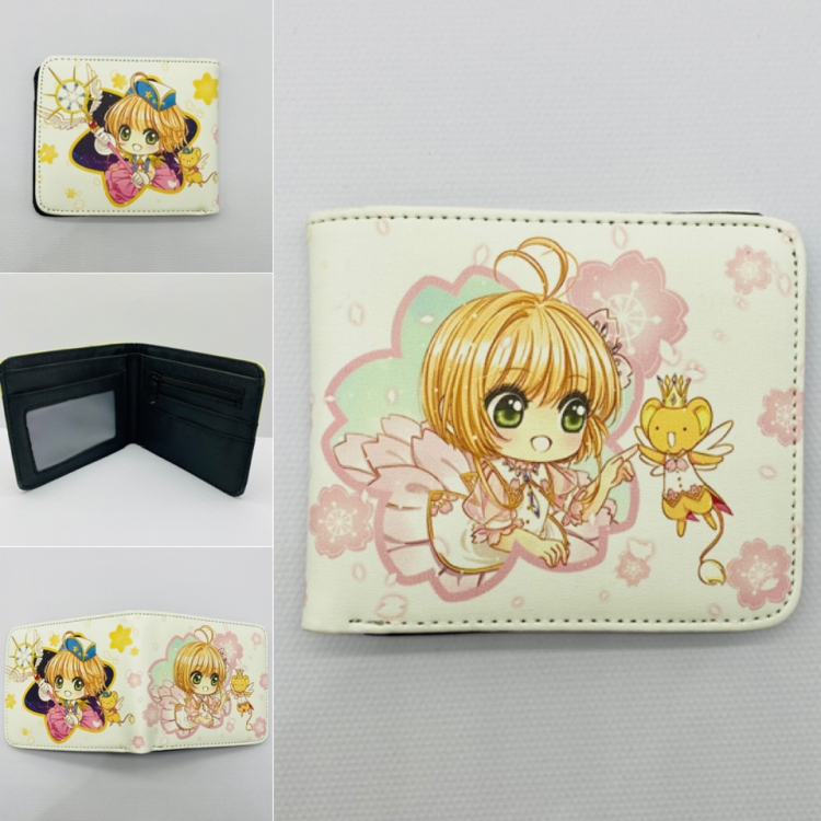 Card Captor Sakura Full color  Two fold short card case wallet  849