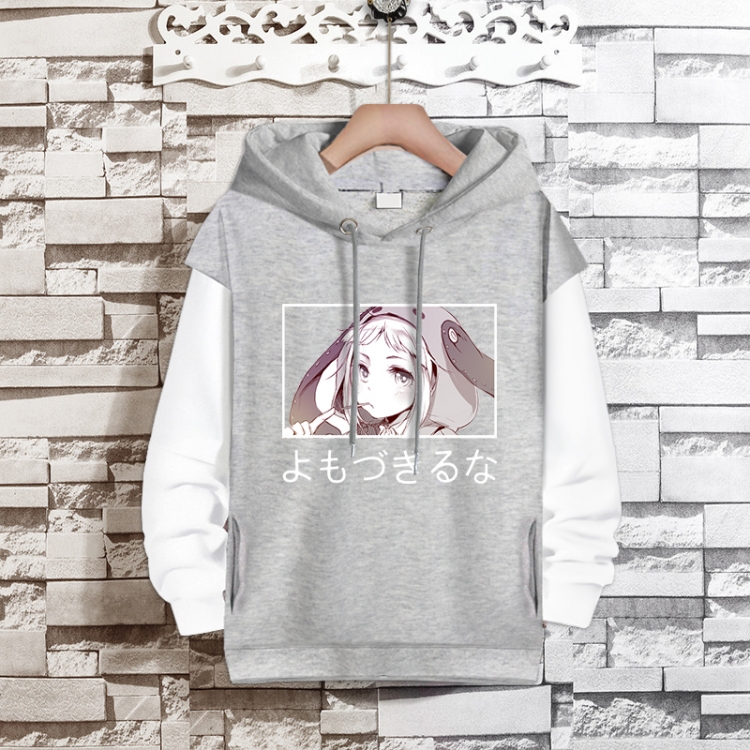 Kakegurui Anime fake two-piece thick hooded sweater from S to 3XL