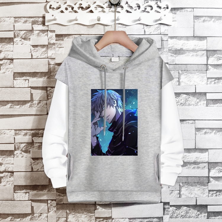 Jujutsu Kaisen  Anime fake two-piece thick hooded sweater from S to 3XL