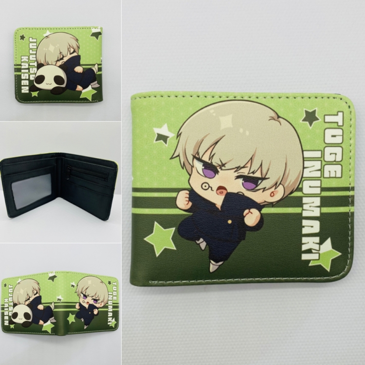 Jujutsu Kaisen   Full color  Two fold short card case wallet 11X9.5CM 60G  1955
