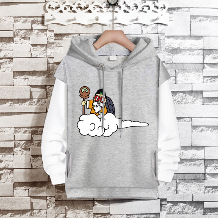  DRAGON BALL Anime fake two-piece thick hooded sweater from S to 3XL