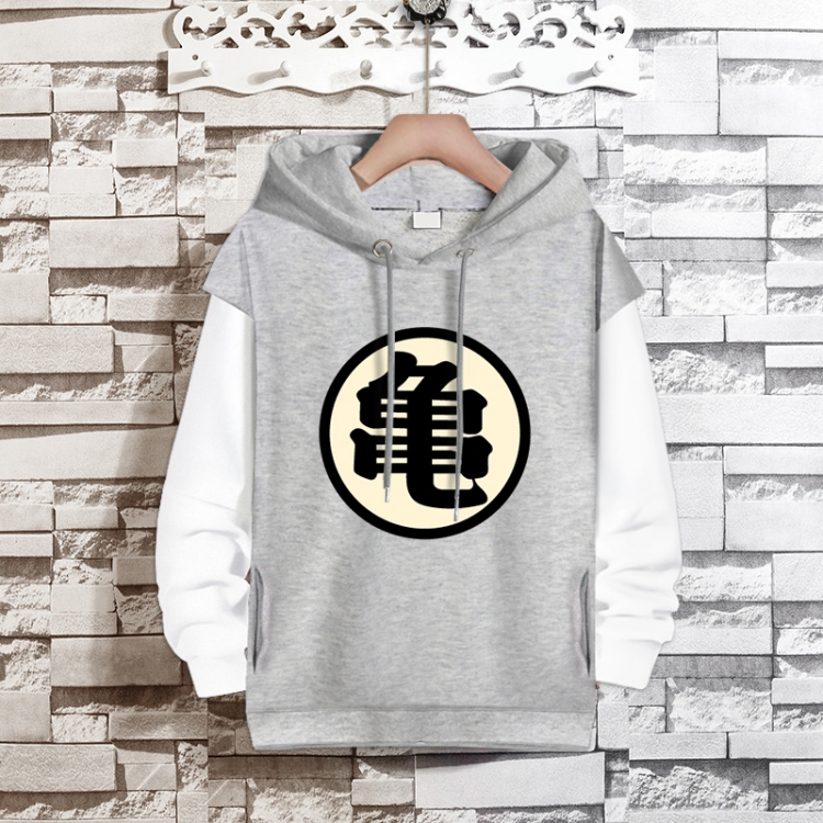  DRAGON BALL Anime fake two-piece thick hooded sweater from S to 3XL