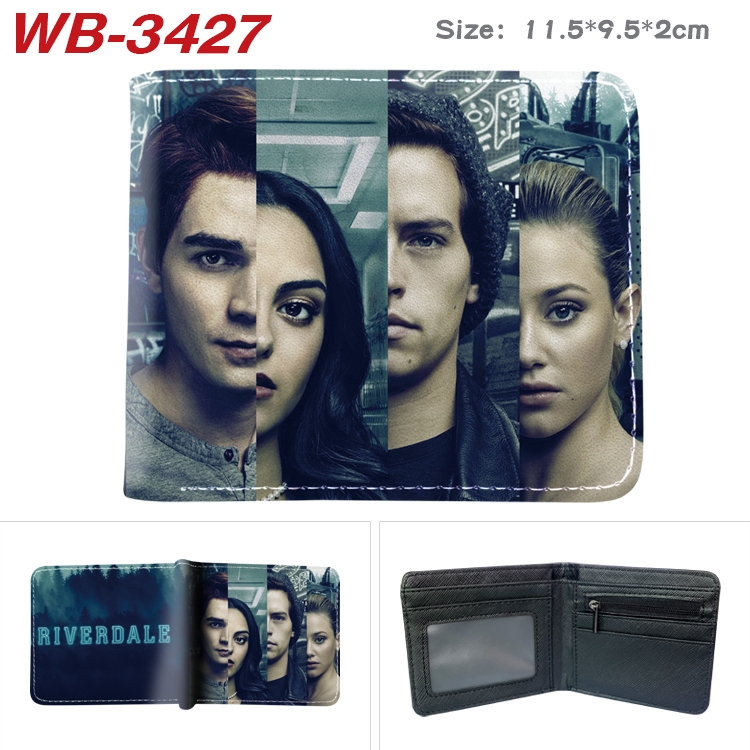 Riverdale  Anime pu half-fold wallet 11.5X9X2CM WB-3427A