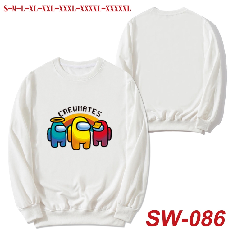 Among us Autumn thin round neck sweater from S to 5XL SW-086