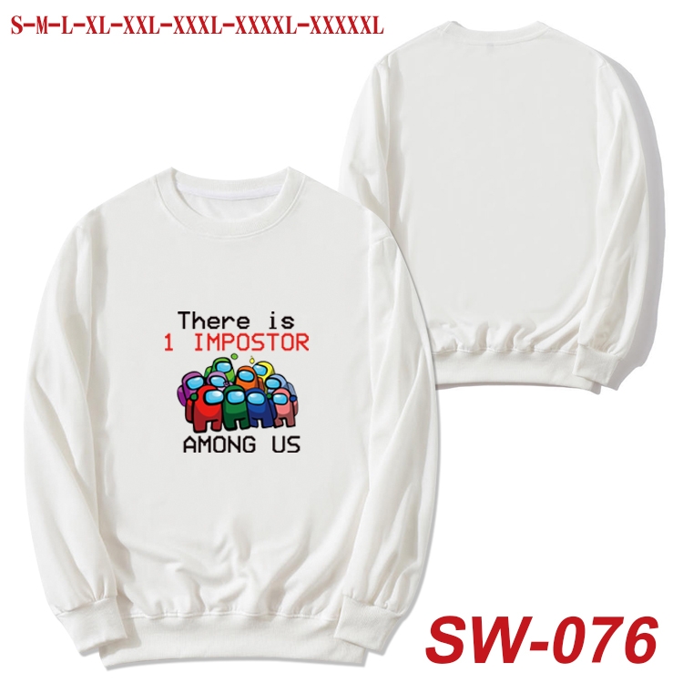 Among us Autumn thin round neck sweater from S to 5XL SW-076