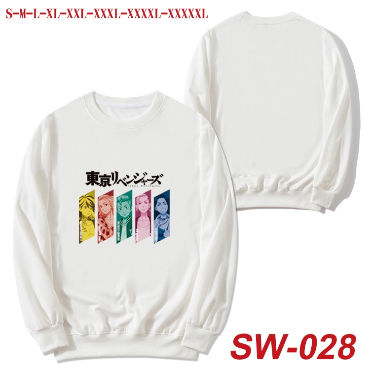 Tokyo Revengers  Anime autumn thin round neck sweater Hoodie from S to 5XL SW-028