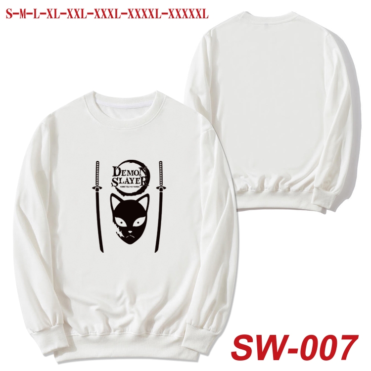 Demon Slayer Kimets Anime autumn thin round neck sweater Hoodie from S to 5XL  SW-007