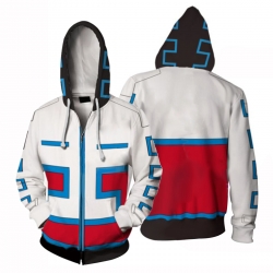 Shaman King Hooded zipper swea...