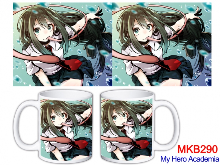 My Hero Academia Anime color printing ceramic mug cup price for 5 pcs  MKB-290