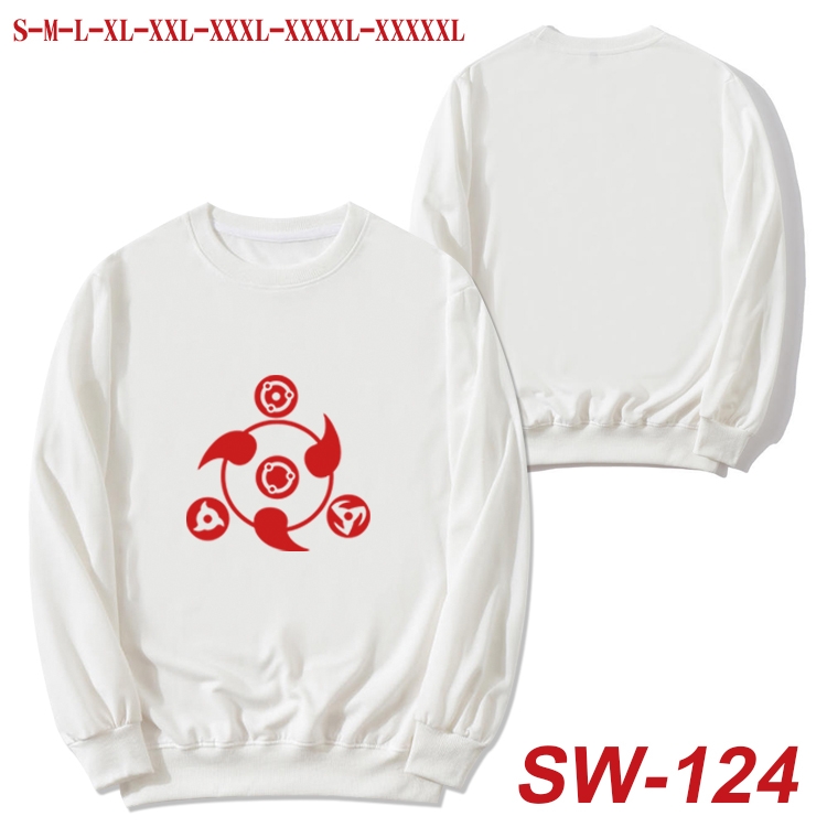 Naruto Anime autumn thin round neck sweater Hoodie from S to 5XL   SW-124