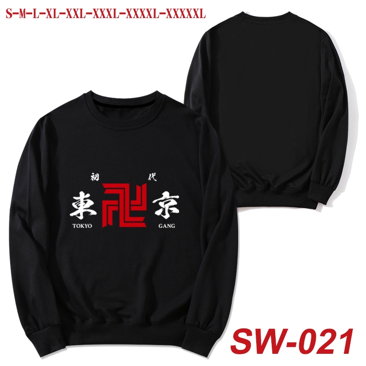 Tokyo Revengers   Anime autumn thin round neck sweater Hoodie from S to 5XL SW-021