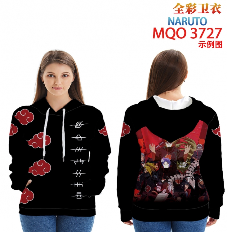 Naruto Full Color Patch pocket Sweatshirt Hoodie  from XXS to 4XL MQO3727