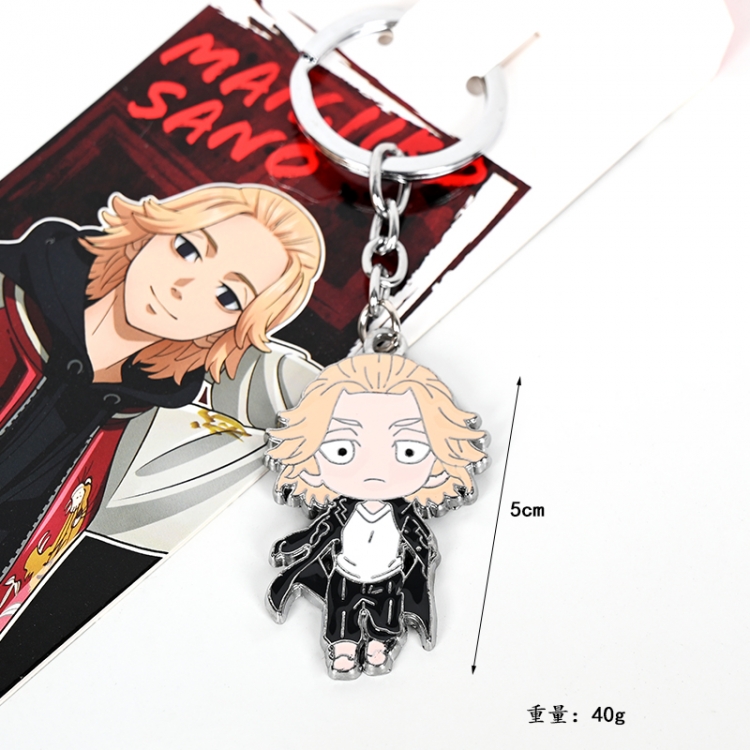 Tokyo Revengers Animation peripheral metal keychain pendant  style B price for 5 pcs