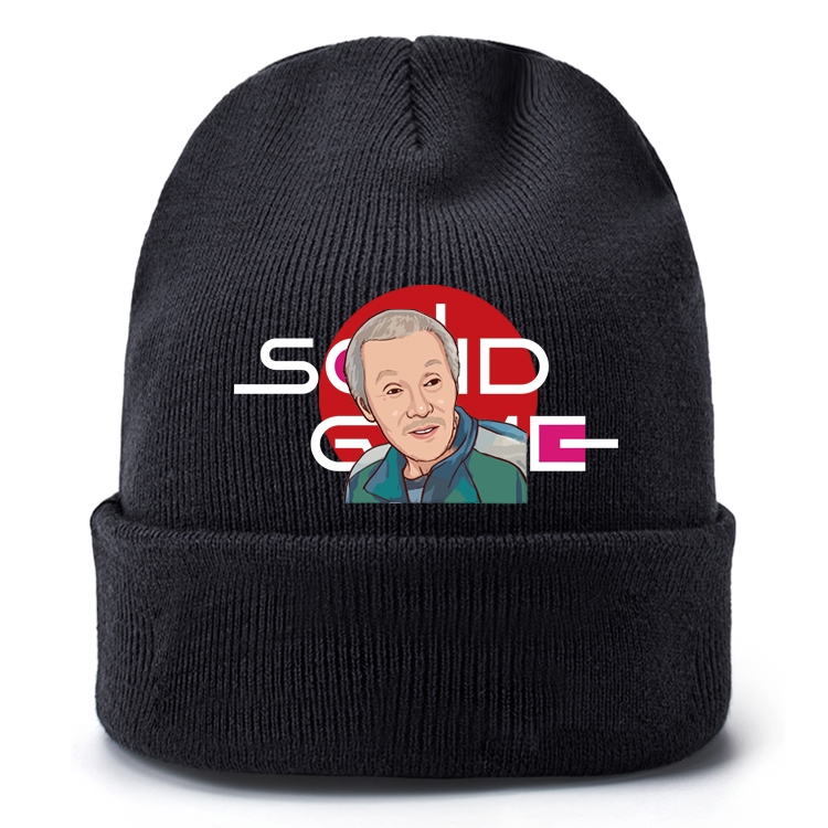 Squid game Anime knitted hat woolen hat