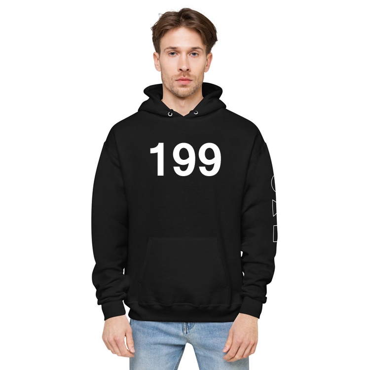 Squid Game Fleece padded hooded pullover sweater 199