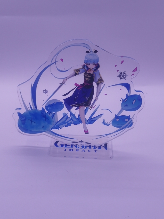Genshin Impact  Anime  Acrylic  keychain Standing Plates 2602