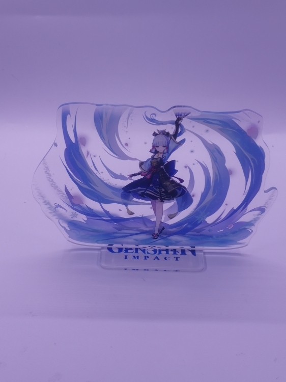 Genshin Impact  Anime  Acrylic  keychain Standing Plates  2557