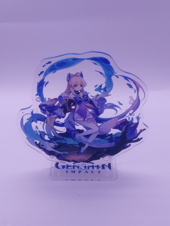 Genshin Impact  Anime  Acrylic  keychain Standing Plates  2620