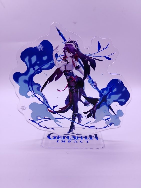 Genshin Impact  Anime  Acrylic  keychain Standing Plates  2346