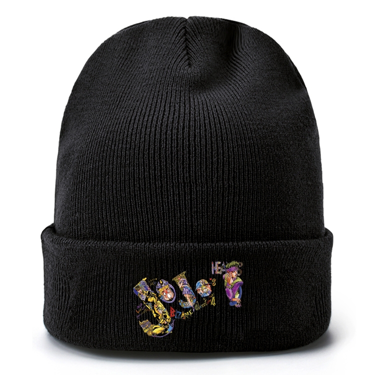 JoJos Bizarre Adventure Anime knitted hat woolen hat