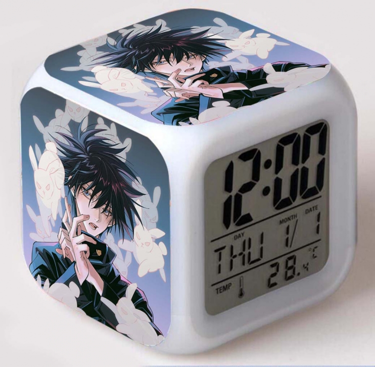 Jujutsu Kaisen  Colorful mood color changing boxed alarm clock