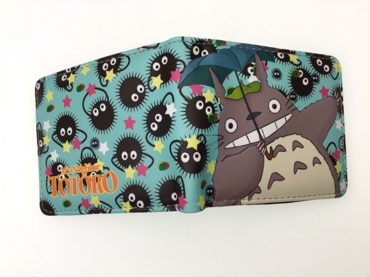 TOTORO two fold  Short wallet 11X9.5CM 60G
