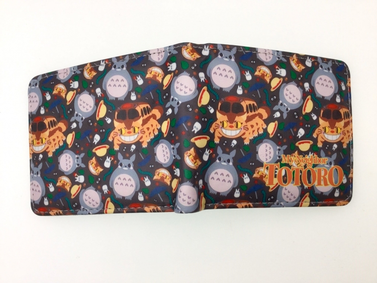 TOTORO two fold  Short wallet 11X9.5CM 60G 