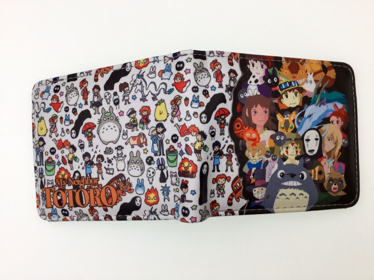 TOTORO two fold  Short wallet 11X9.5CM 60G 