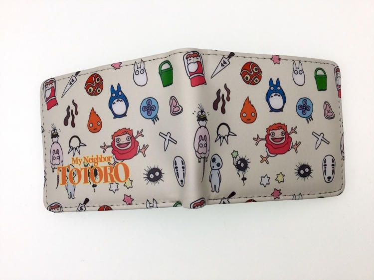 TOTORO two fold  Short wallet 11X9.5CM 60G 