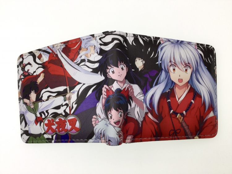 Inuyasha two fold  Short wallet 11X9.5CM 60G 