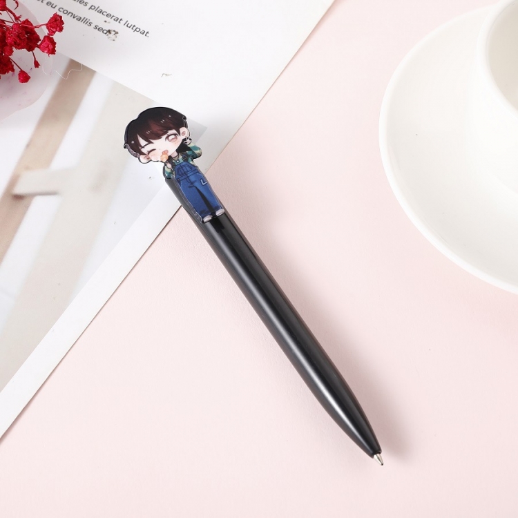 TNT Cartoon Q version character ballpoint pen  price for 5 pcs