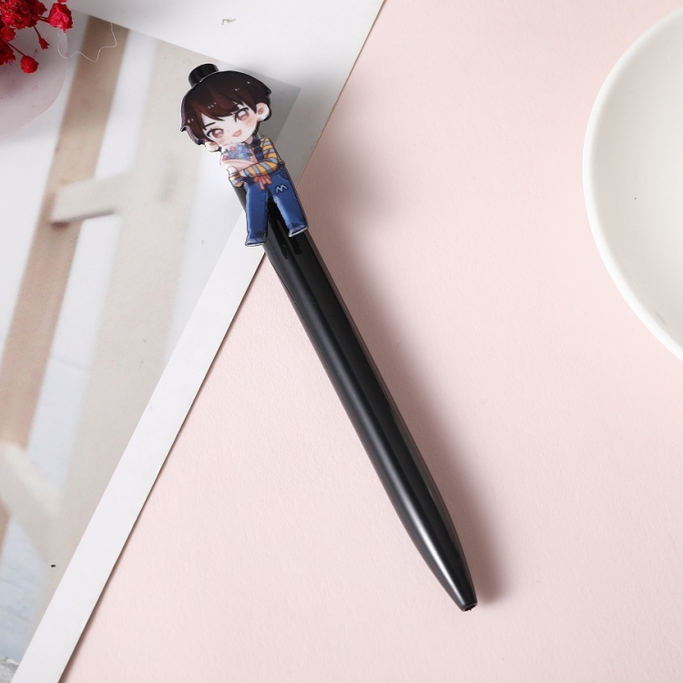 TNT Cartoon Q version character ballpoint pen  price for 5 pcs