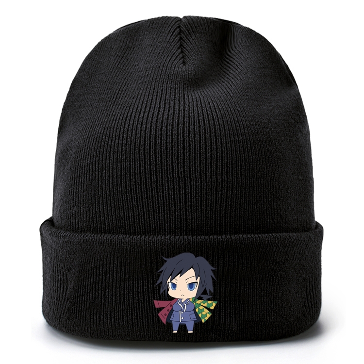Demon Slayer Kimets Anime knitted hat woolen hat