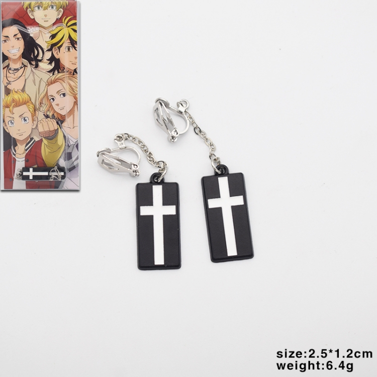 Tokyo Revengers  Anime peripheral earrings pendant jewelry style  B price for 5 pcs