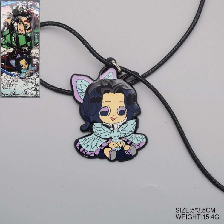 Demon Slayer Kimets Anime cartoon metal necklace pendant