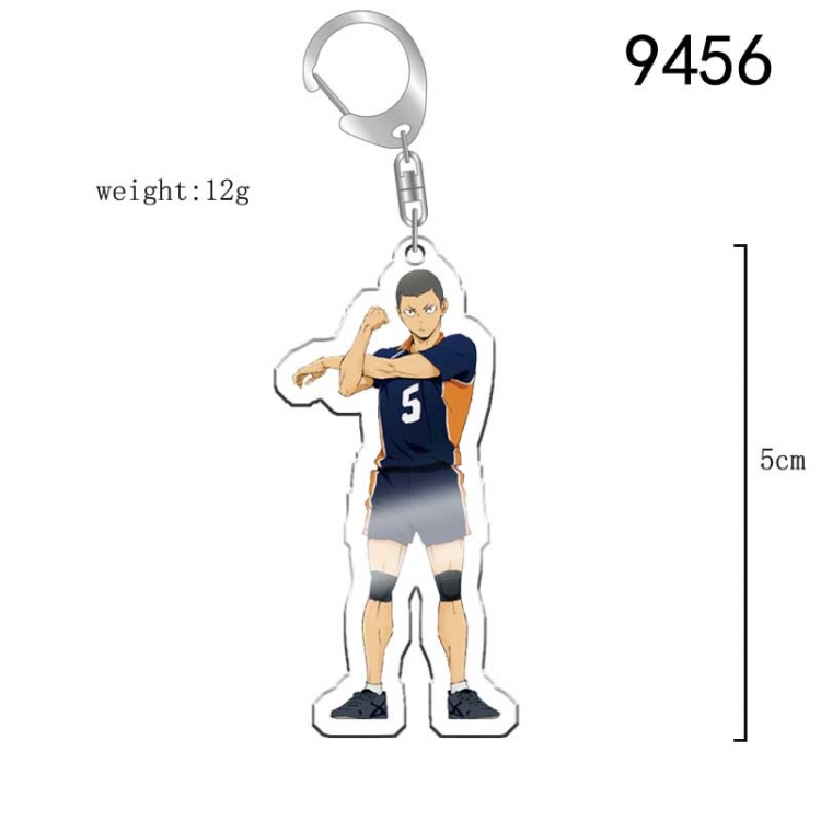 Haikyuu!! Anime acrylic Key Chain  price for 5 pcs 9456