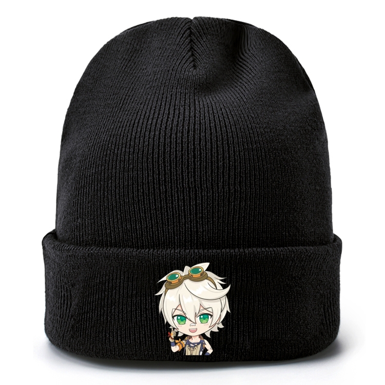 Genshin Impact   Anime knitted hat woolen hat