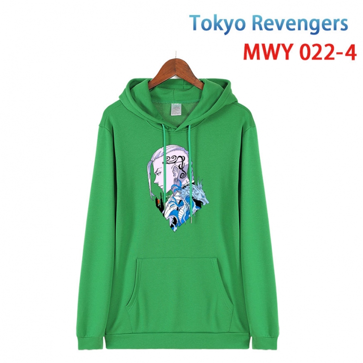 Tokyo Revengers  Pure cotton casual sweater with Hoodie  from S to 4XL  MWY 022 4