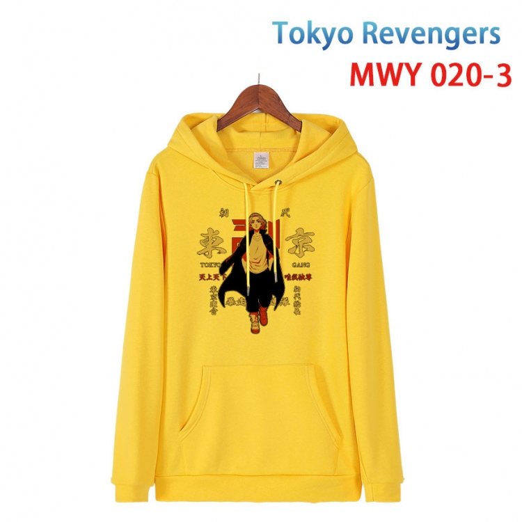 Tokyo Revengers  Pure cotton casual sweater with Hoodie from S to 4XL MWY 020 3