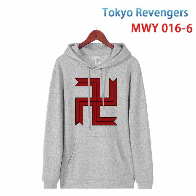 Tokyo Revengers  Pure cotton casual sweater with Hoodie  from S to 4XL MWY 016 6