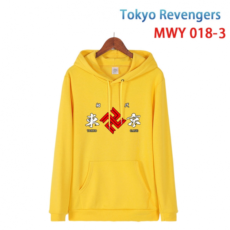 Tokyo Revengers  Pure cotton casual sweater with Hoodie  from S to 4XL MWY 018 3