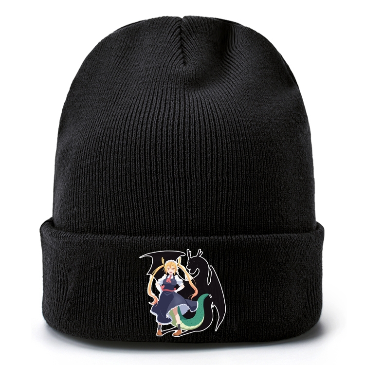 Miss Kobayashis Dragon Maid  Anime knitted hat woolen hat