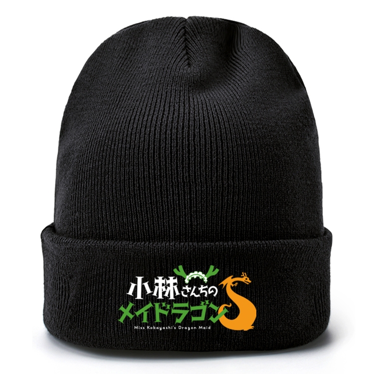 Miss Kobayashis Dragon Maid  Anime knitted hat woolen hat